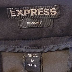 EXPRESS Columnist Boot Cut Low Rise Pants Size 10 Petite